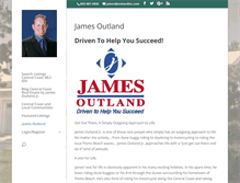 Tablet Screenshot of jamesoutland.net